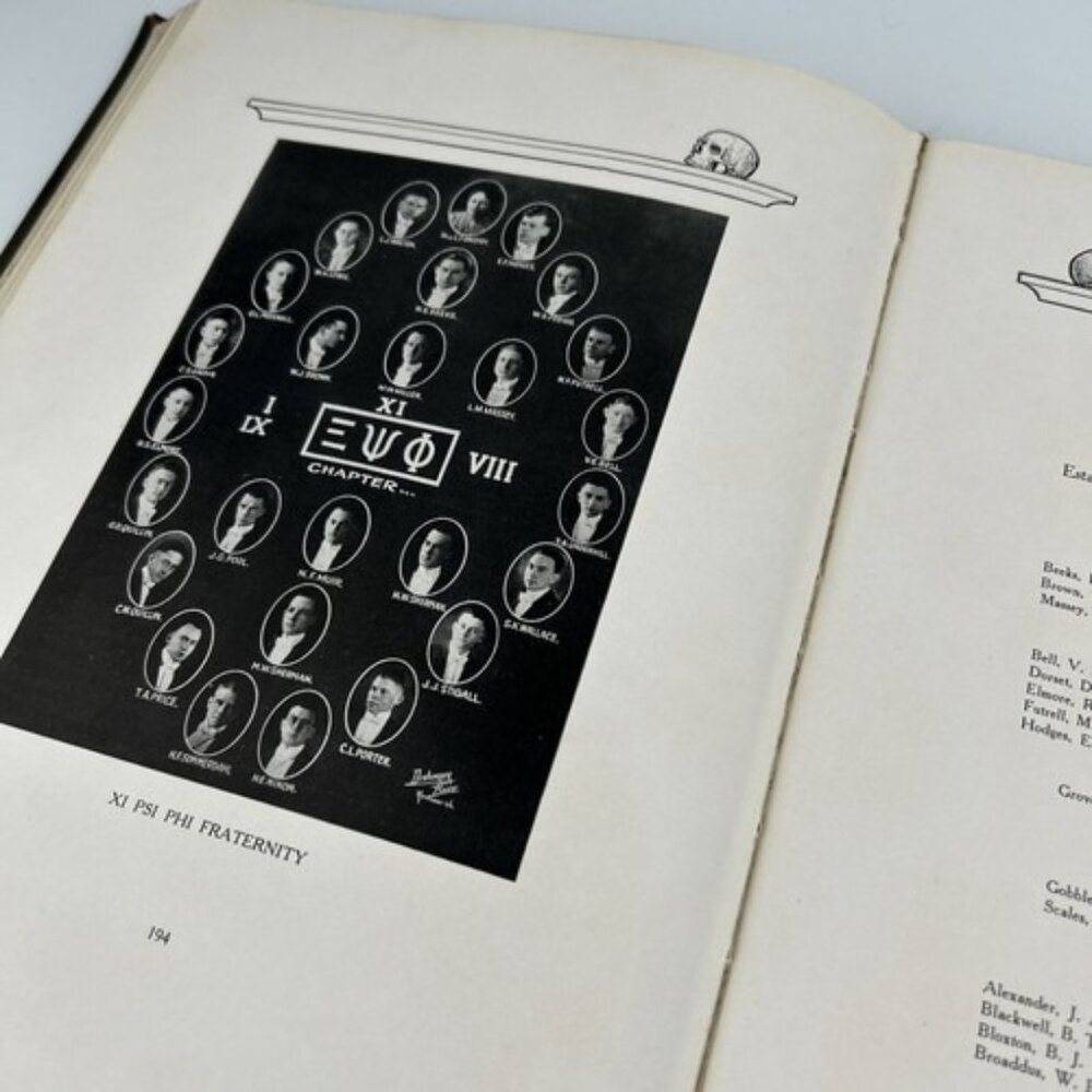 1918 The X-Ray Medical College Of Virginia Annual Students Graduating Class Ads - Picture 12 of 16
